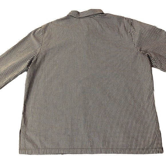 Liz Claiborne LizSport Blouse Womens XL Used Black White - Picture 16 of 16